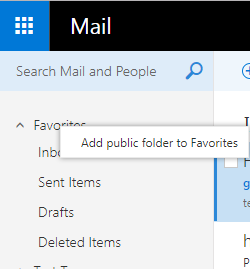view public folders in outlook 2016 view public folders in outlook 2016