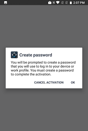 blackberry uem activation